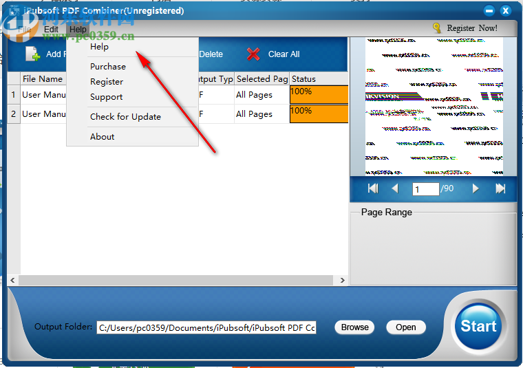 iPubsoft PDF Combiner(PDF文件合并)