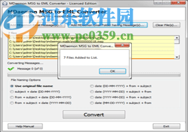 MDaemon MSG to EML Converter(MSG转换为EML)