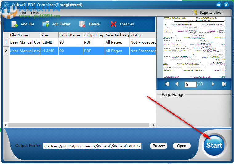 iPubsoft PDF Combiner(PDF文件合并)