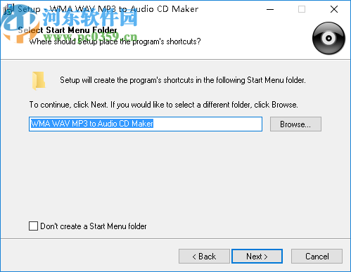 WMA WAV MP3 to Audio CD Maker(音频CD制作软件)