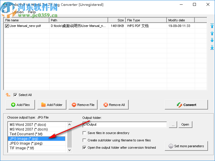 Okdo pdf to Word Txt Tif Jpg Converter