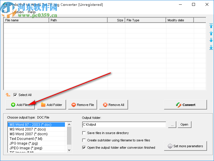 Okdo pdf to Word Txt Tif Jpg Converter