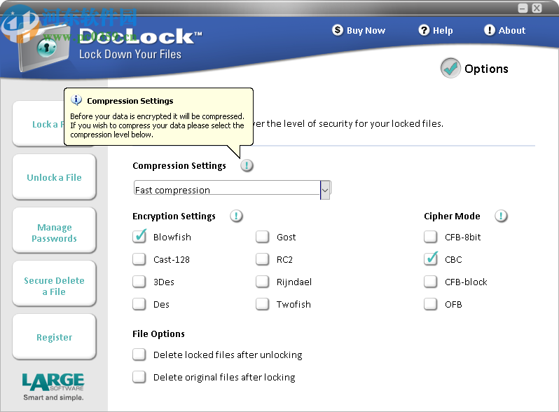 DocLock(文件夹加密)
