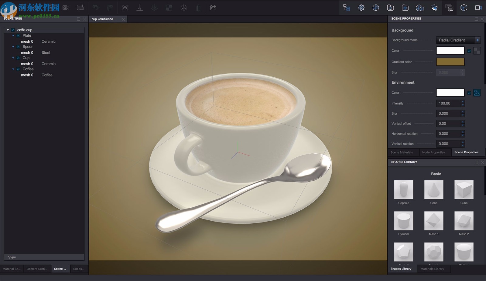 Koru(WebGL图像制作软件)