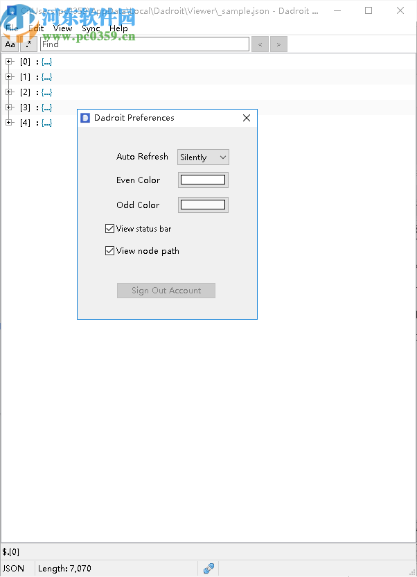 Dadroit Viewer(JSON文件查看工具)