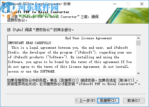 iPubsoft PDF to Excel Converter(PDF转EXCEL)