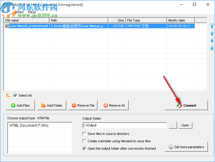 Okdo Pdf to Html Converter(Pdf转HTML转换工具)