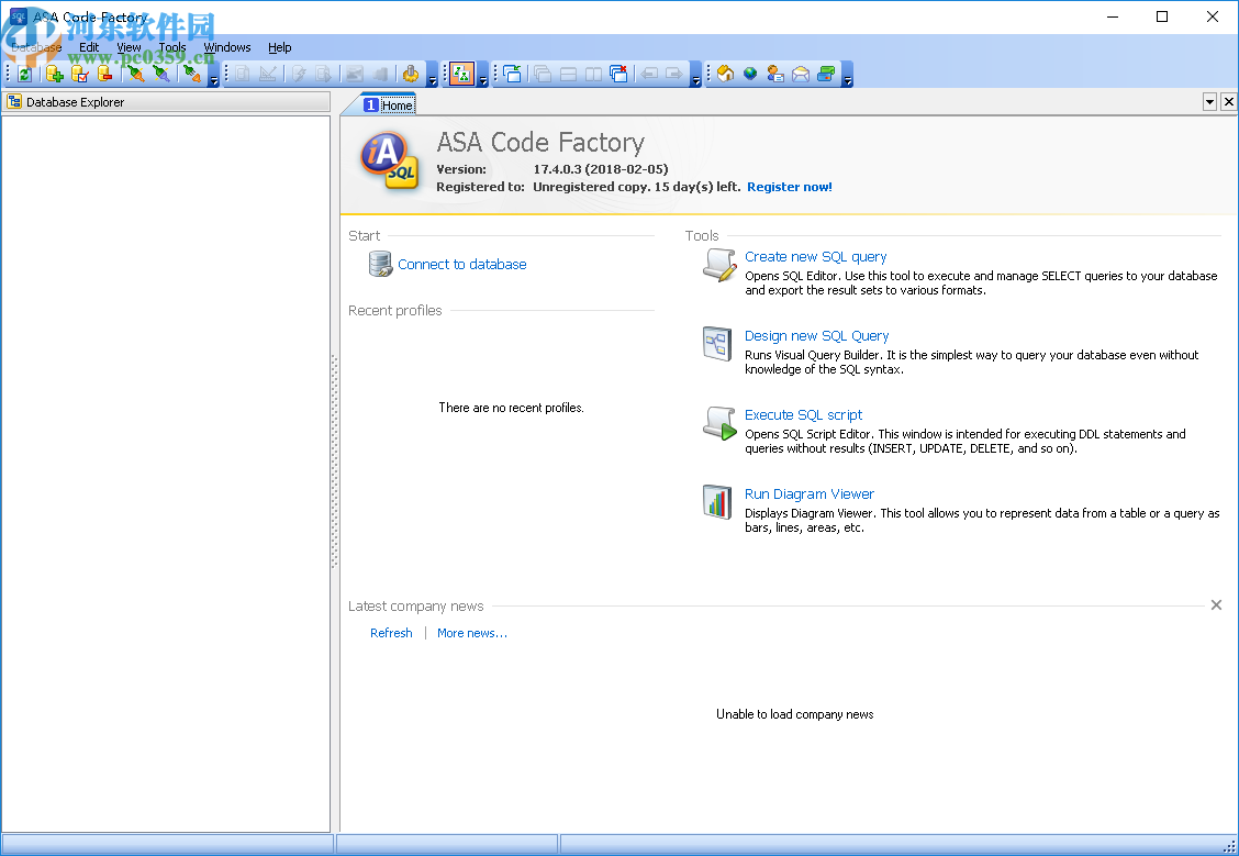 ASA Code Factory(数据库管理工具)