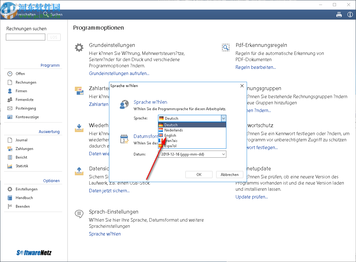 Rechnungseingangsbuch(会计开票软件)