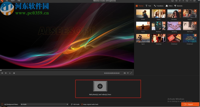Aiseesoft Slideshow Creator(幻灯片制作软件)