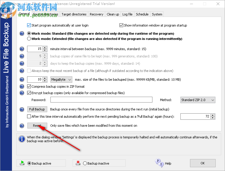 Live File Backup(文件实时备份软件)