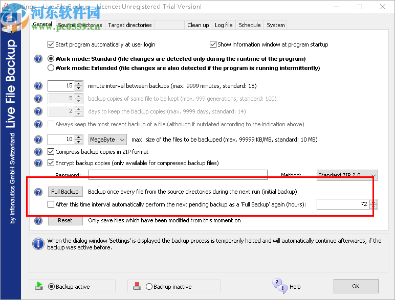 Live File Backup(文件实时备份软件)