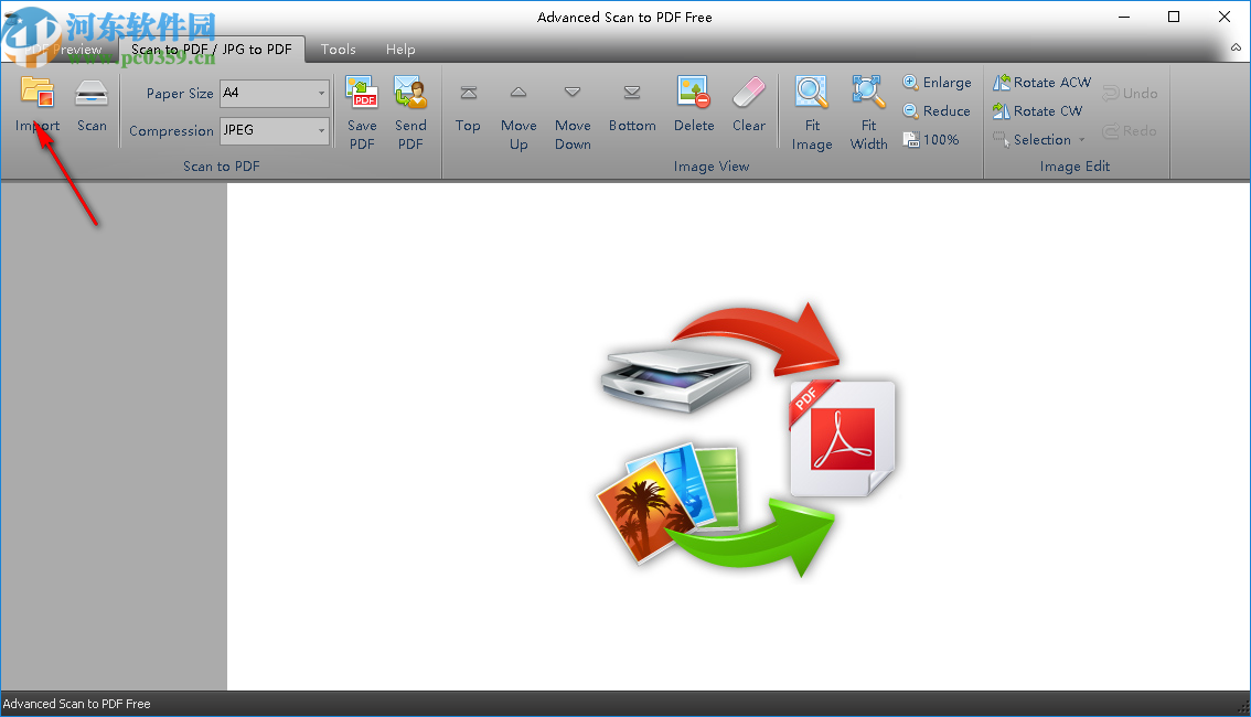 Advanced Scan to PDF Free(PDF格式转换工具)