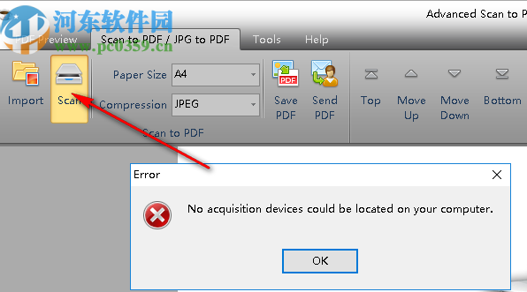 Advanced Scan to PDF Free(PDF格式转换工具)