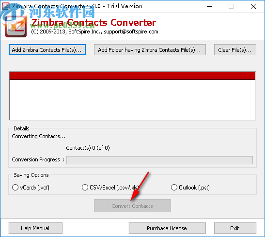 Zimbra Contacts Converter(Zimbra转换器)