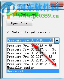 Pr版本转换器(prproj Convert)