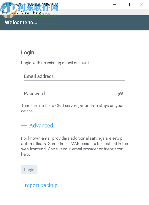 DeltaChat(邮件IM即时通讯工具)