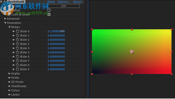 PixelsWorld(像素世界着色器代码渲染AE插件)