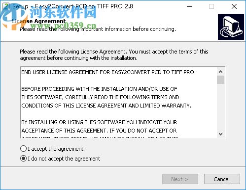 Easy2Convert PCD to TIFF(PCD到TIFF转换器)