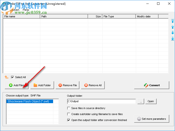 Okdo Tiff to Swf Converter(Tiff图像转Swf工具)