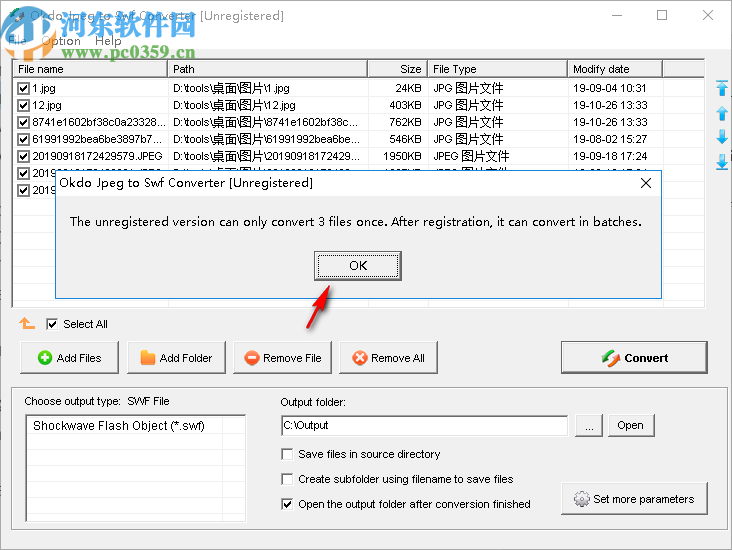 Okdo Jpeg to Swf Converter(jpeg图片转swf工具)