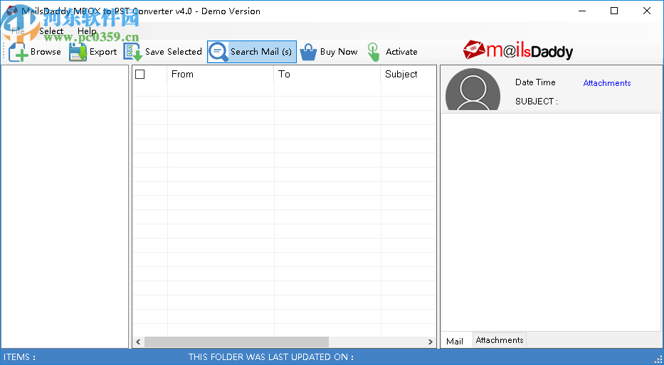 MailsDaddy MBOX To PST Converter