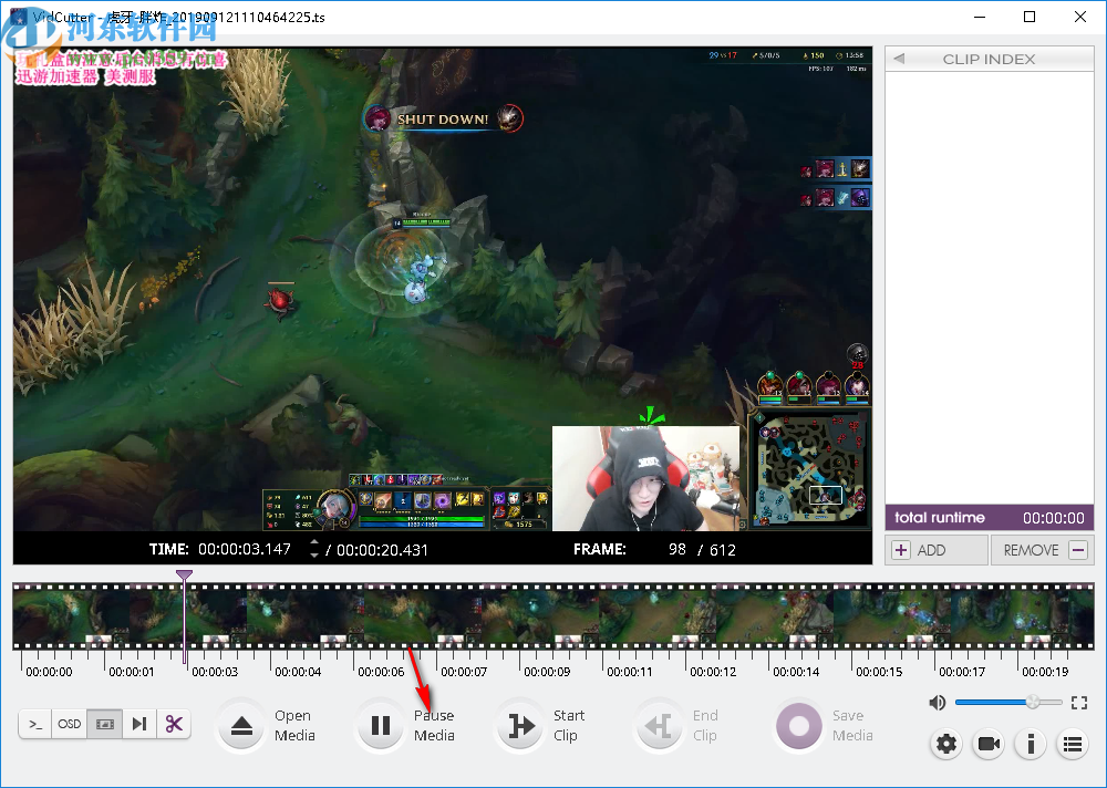 音视频剪切软件(VidCutter)
