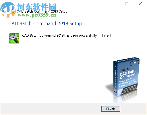 Guthrie CAD Batch Command(dwg转pdf工具)