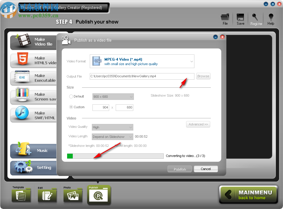 ThunderSoft Photo Gallery Creator(视频相册制作软件)