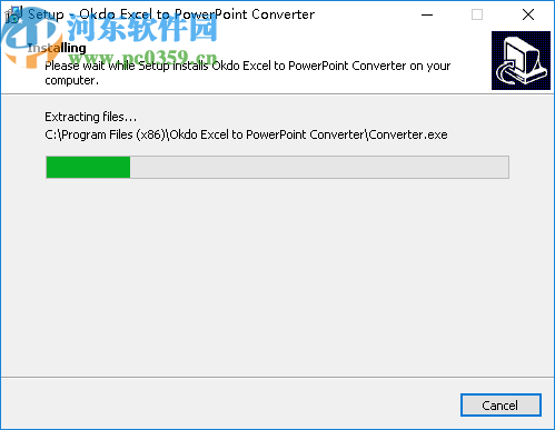Okdo Excel to PowerPoint Converter(Excel转PPT工具)