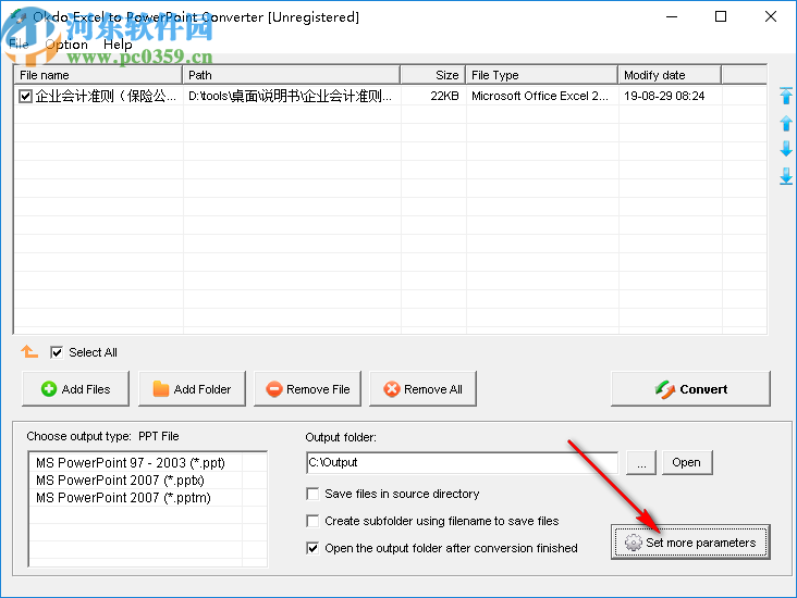 Okdo Excel to PowerPoint Converter(Excel转PPT工具)