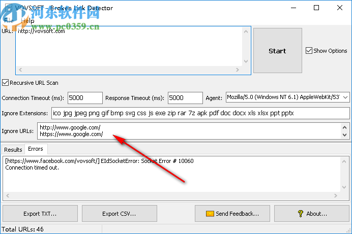 VovSoft Broken Link Detector(网站死链检测软件)