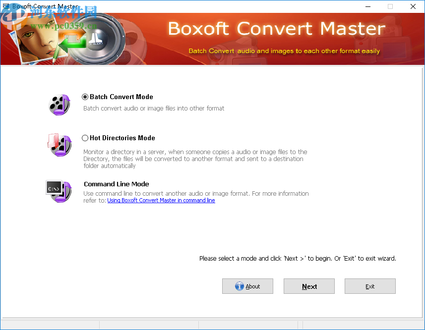 Boxoft Converter Master(音频图像格式转换软件)