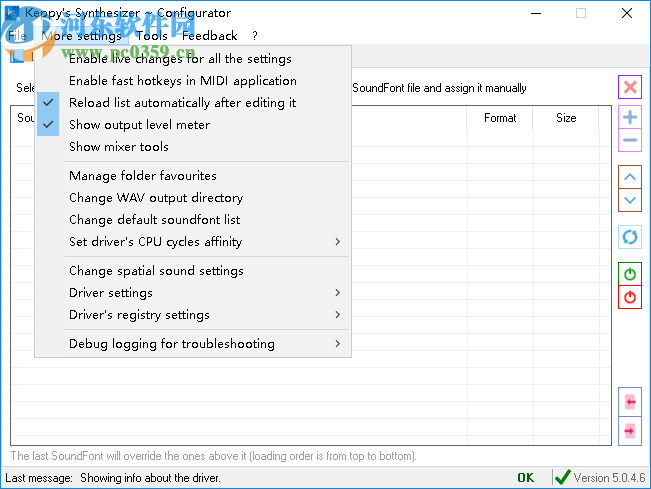 Keppys Synthesizer(轻量级音频合成器)