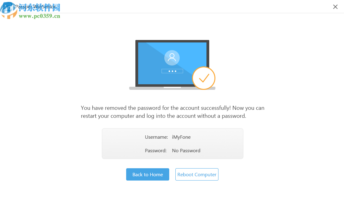 Passper WinSenior(Windows密码恢复工具)