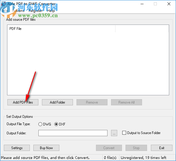 Aide PDF to DWG Converter(PDF转DWG转换器)