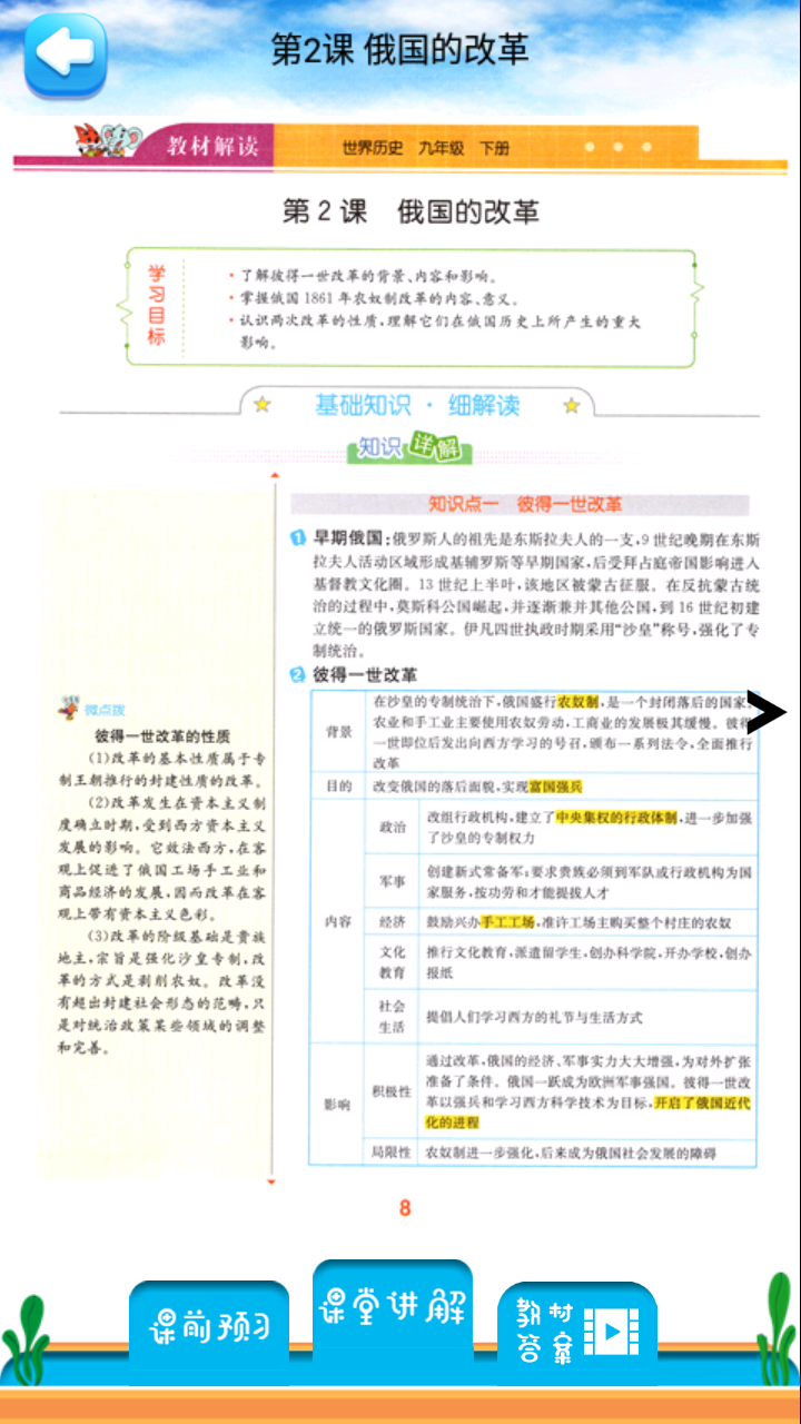 九年级下册历史解读(2)