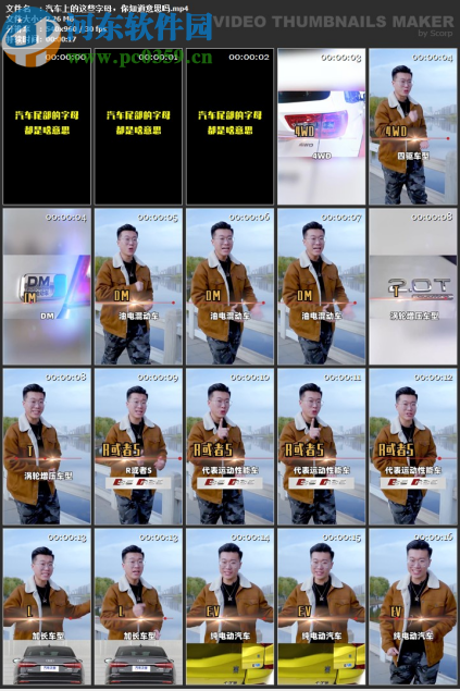 视频缩略图生成器