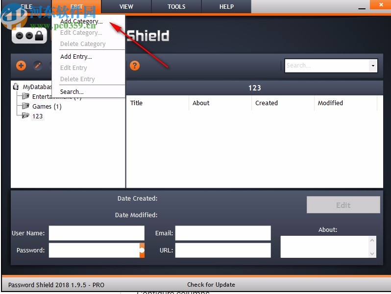 Password Shield(账号密码保存软件)