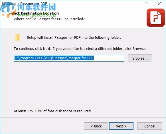 Passper for PDF(PDF密码恢复工具)