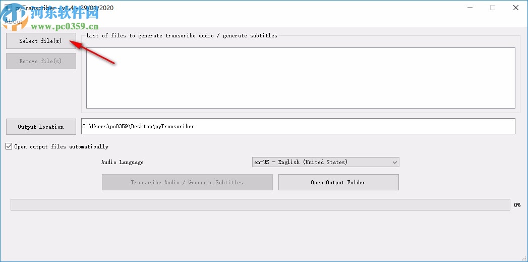 pyTranscriber(影片语音转字幕工具)