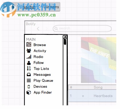 线框图软件(Balsamiq Wireframes)