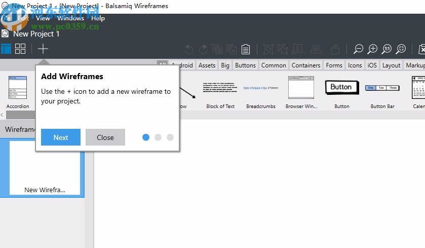 线框图软件(Balsamiq Wireframes)