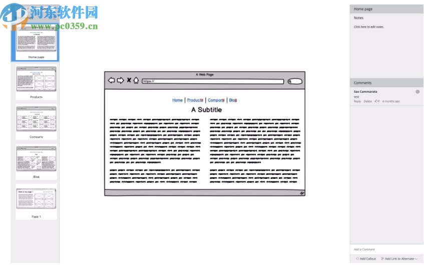 线框图软件(Balsamiq Wireframes)
