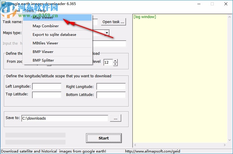 google earth images downloader(谷歌卫星图像下载器)