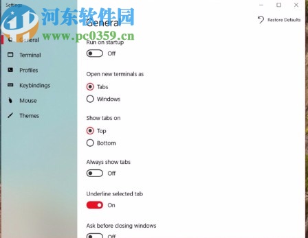 FluentTerminal(PowerShell美化软件)