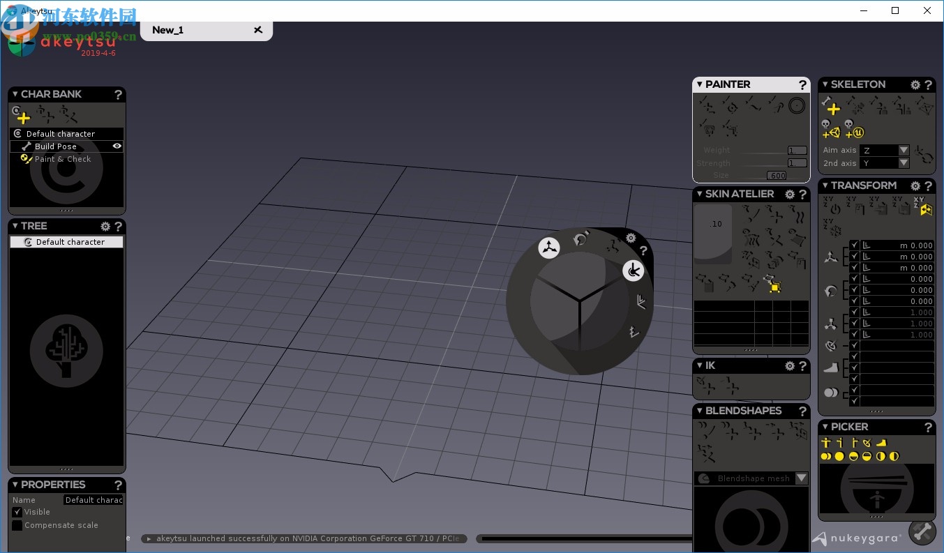 Nukeygara Akeytsu(3D动画制作软件)