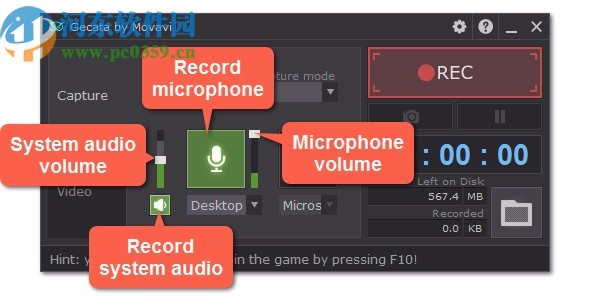Movavi Gecata(游戏录制视频软件)