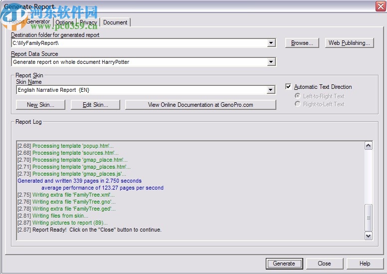 GenoPro(家谱族谱制作软件)