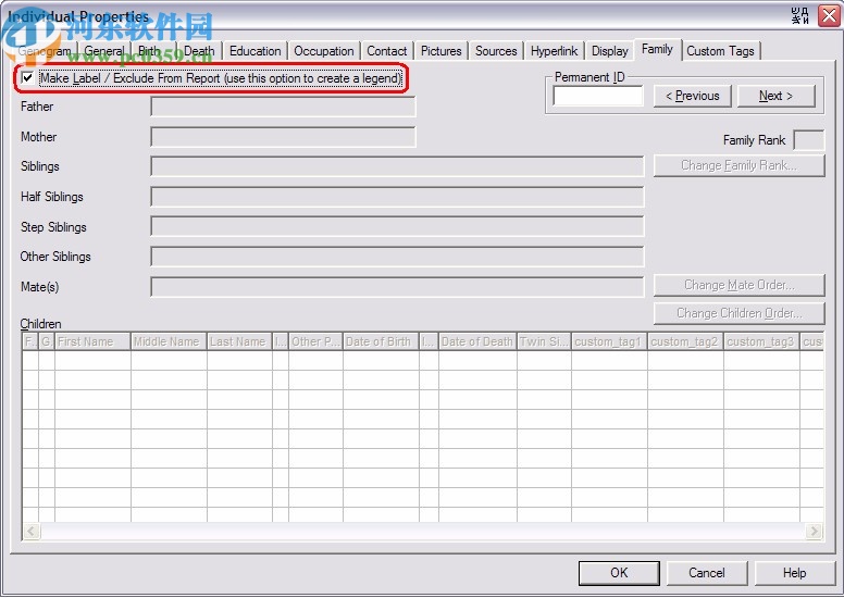 GenoPro(家谱族谱制作软件)